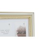 Cornice Portafoto DKD Home Decor Luxury Cristallo Argentato Dorato PS Tradizionale (46,5 x 2 x 28,5 cm) (2 Unità)