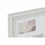 Cornice Portafoto DKD Home Decor Luxury Cristallo Argentato Dorato Alluminio PS Tradizionale (46,5 x 2 x 40 cm) (2 Unità)