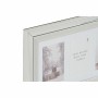 Cornice Portafoto DKD Home Decor Cristallo Argentato Dorato PS Tradizionale (47 x 2 x 29 cm) (2 Unità) (12 Unità)