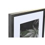 Cornice Portafoto DKD Home Decor Cristallo Nero Legno MDF (32 x 3 x 42,5 cm) (33 x 2 x 45 cm) (6 Pezzi)